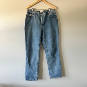 Tommy Hilfiger Jeans Women's Size 12 Light Wash Denim High Rise Vintage‎